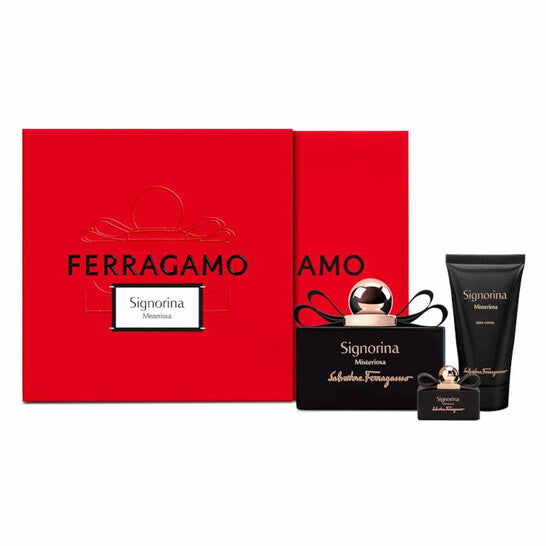 Salvatore Ferragamo Ladies Signorina Misteriosa 3pc Gift Set Fragrances (Wholesale) - Luxurious Fragrance Available Online in Hong Kong & China