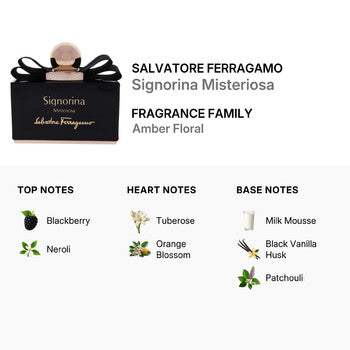 Salvatore Ferragamo Ladies Signorina Misteriosa EDP Spray 3.4 oz (Tester) (Wholesale) - Luxurious Fragrance Available Online in Hong Kong & China
