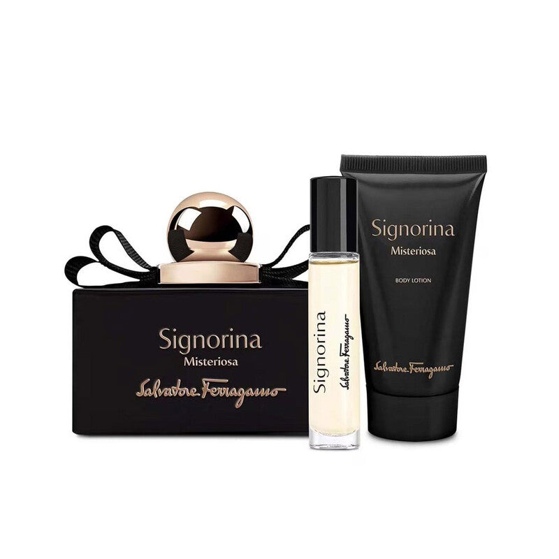 Salvatore Ferragamo Ladies Signorina Misteriosa Gift Set Fragrances - Luxurious Fragrance Available Online in Hong Kong & China