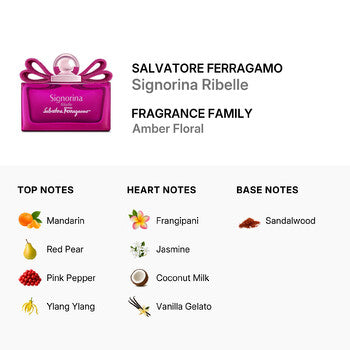 Salvatore Ferragamo Ladies Signorina Ribelle EDP Spray 3.4 oz (Tester) (Wholesale) - Luxurious Fragrance Available Online in Hong Kong & China