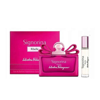 Salvatore Ferragamo Ladies Signorina Ribelle Gift Set - Luxurious Fragrance Available Online in Hong Kong & China