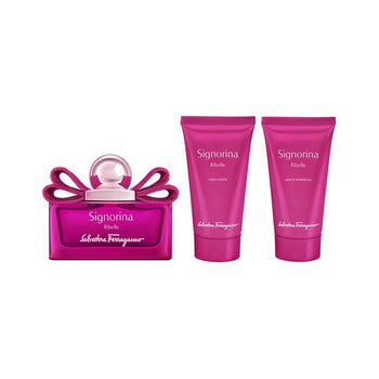 Salvatore Ferragamo Ladies Signorina Ribelle Gift Set - Luxurious Fragrance Available Online in Hong Kong & China