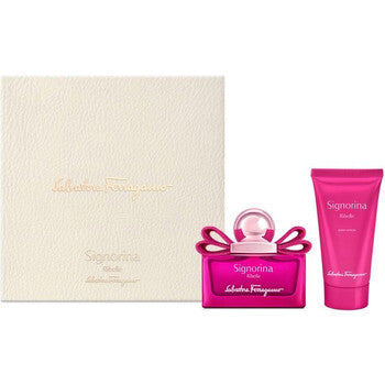 Salvatore Ferragamo Ladies Signorina Ribelle Gift Set - Luxurious Fragrance Available Online in Hong Kong & China