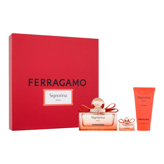 Salvatore Ferragamo Ladies Signorina Unica Gift Set - Luxurious Fragrance Available Online in Hong Kong & China