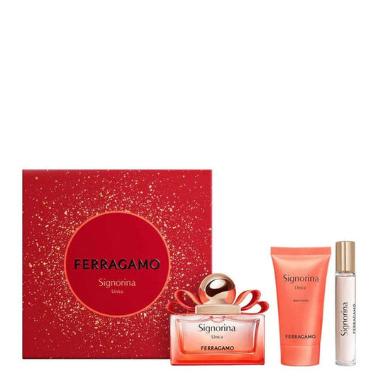 Salvatore Ferragamo Ladies Signorina Unica Gift Set Fragrances - Luxurious Fragrance Available Online in Hong Kong & China