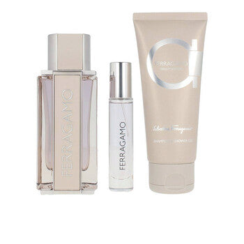 Salvatore Ferragamo Men's Bright Leather 3pcs EDT Gift Set Fragrances (Wholesale) - Luxurious Fragrance Available Online in Hong Kong & China