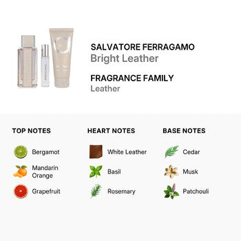 Salvatore Ferragamo Men's Bright Leather Gift Set (Wholesale) - Luxurious Fragrance Available Online in Hong Kong & China