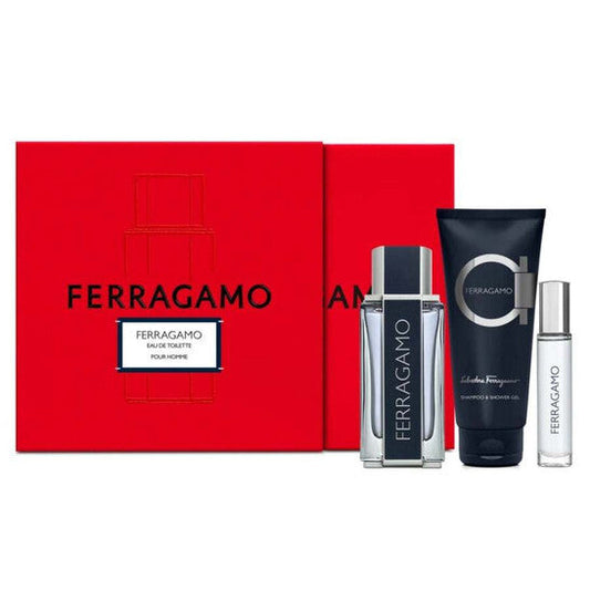 Salvatore Ferragamo Men's Ferragamo Gift Set Fragrances (Wholesale) - Luxurious Fragrance Available Online in Hong Kong & China