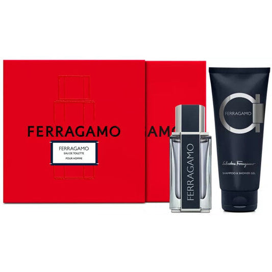 Salvatore Ferragamo Men's Ferragamo 2pcs EDT Gift Set Fragrances (Wholesale) - Luxurious Fragrance Available Online in Hong Kong & China