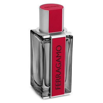 Salvatore Ferragamo Men's Red Leather EDP Spray 1.7 oz - Luxurious Fragrance Available Online in Hong Kong & China