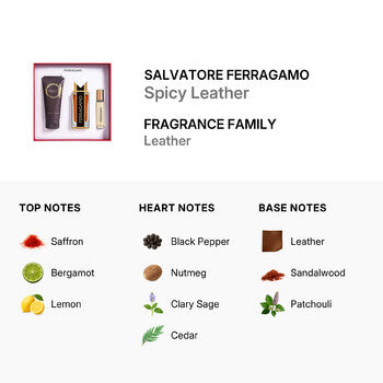 Salvatore Ferragamo Men's Spicy Leather Gift Set Fragrances (Wholesale) - Luxurious Fragrance Available Online in Hong Kong & China
