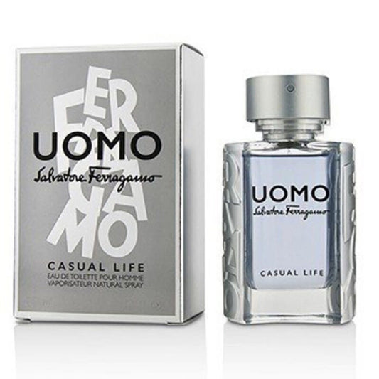 Salvatore Ferragamo Men's Uomo Casual Life EDT 1.7 oz Fragrances - Luxurious Fragrance Available Online in Hong Kong & China