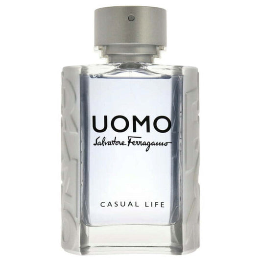 Salvatore Ferragamo Men's Uomo Casual Life EDT Spray 3.4 oz (Tester) - Luxurious Fragrance Available Online in Hong Kong & China