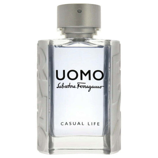 Salvatore Ferragamo Men's Uomo Casual Life EDT Spray 3.4 oz (Tester) Fragrances (Wholesale) - Luxurious Fragrance Available Online in Hong Kong & China