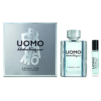 Salvatore Ferragamo Men's Uomo Casual Life Gift Set - Luxurious Fragrance Available Online in Hong Kong & China