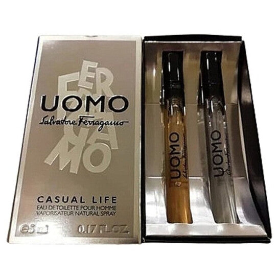 Salvatore Ferragamo Men's Uomo Casual Life Gift Set Fragrances (Wholesale) - Luxurious Fragrance Available Online in Hong Kong & China