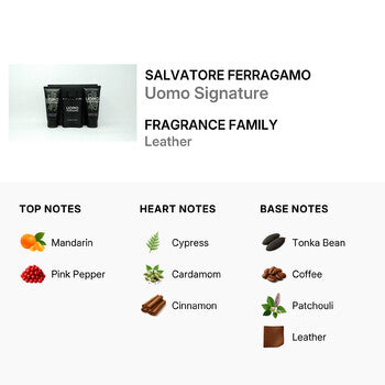 Salvatore Ferragamo Men's Uomo Signature Gift Set (Wholesale) - Luxurious Fragrance Available Online in Hong Kong & China