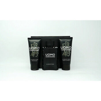 Salvatore Ferragamo Men's Uomo Signature Gift Set Fragrances (Wholesale) - Luxurious Fragrance Available Online in Hong Kong & China