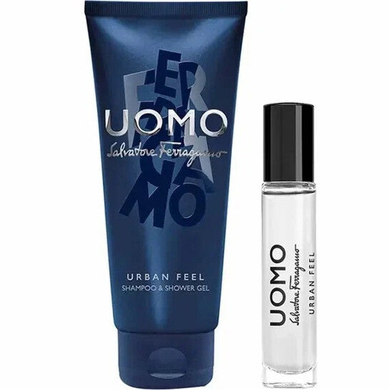 Salvatore Ferragamo Men's Uomo Urban Feel 2pcs EDT Gift Set Fragrances - Luxurious Fragrance Available Online in Hong Kong & China