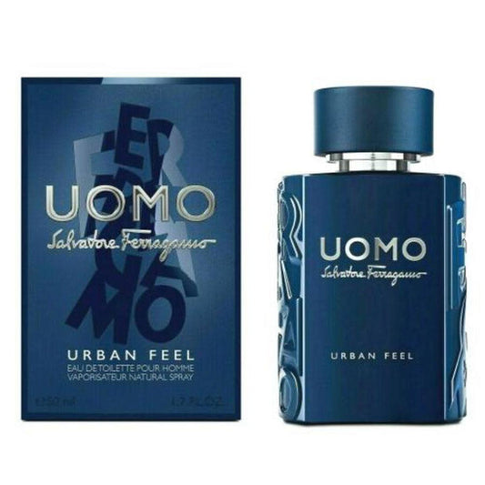 Salvatore Ferragamo Men's Uomo Urban Feel EDT Spray 1.7 oz Fragrances - Luxurious Fragrance Available Online in Hong Kong & China