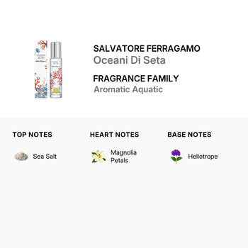 Salvatore Ferragamo Unisex Oceani Di Seta EDP Spray 0.5 oz Fragrances (Wholesale) - Luxurious Fragrance Available Online in Hong Kong & China