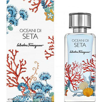 Salvatore Ferragamo Unisex Oceani Di Seta EDP Spray 3.4 oz - Luxurious Fragrance Available Online in Hong Kong & China