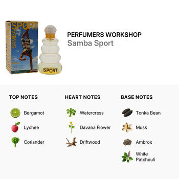 Perfumers Workshop Samba Sport by Perfumers Workshop for Men - 3.3 oz EDT Spray (Wholesale) - Luxurious Fragrance Available Online in Hong Kong & China