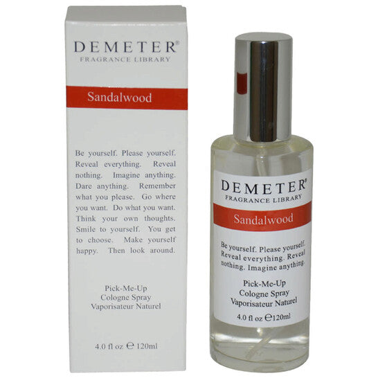 Demeter Sandalwood by Demeter for Unisex - 4 oz Cologne Spray - Luxurious Fragrance Available Online in Hong Kong & China