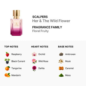 Scalpers Ladies Her & The Wild Flower EDP Spray 1.7 oz (Wholesale) - Luxurious Fragrance Available Online in Hong Kong & China