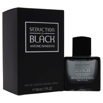 Antonio Banderas Seduction In Black by Antonio Banderas for Men - 1.7 oz EDT Spray - Luxurious Fragrance Available Online in Hong Kong & China