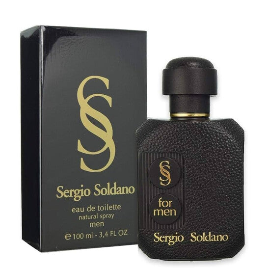 Sergio Soldano Men's Black EDT Spray 3.4 oz - Luxurious Fragrance Available Online in Hong Kong & China