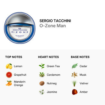 Sergio Tacchini Men's O-Zone Man EDT Spray 2.5 oz Fragrances (Wholesale) - Luxurious Fragrance Available Online in Hong Kong & China