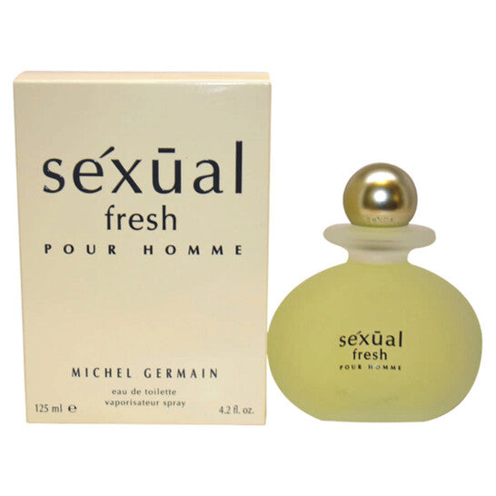 Michel Germain Sexual Fresh by Michel Germain for Men - 4.2 oz EDT Spray - Luxurious Fragrance Available Online in Hong Kong & China