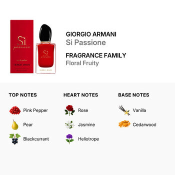 Giorgio Armani Si Passione / Giorgio Armani EDP Spray 1.7 oz (50 ml) (w) - Luxurious Fragrance Available Online in Hong Kong & China