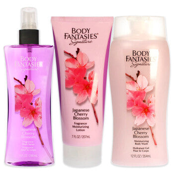 Body Fantasies Ladies Japanese Cherry Blossom Gift Set - Luxurious Fragrance Available Online in Hong Kong & China