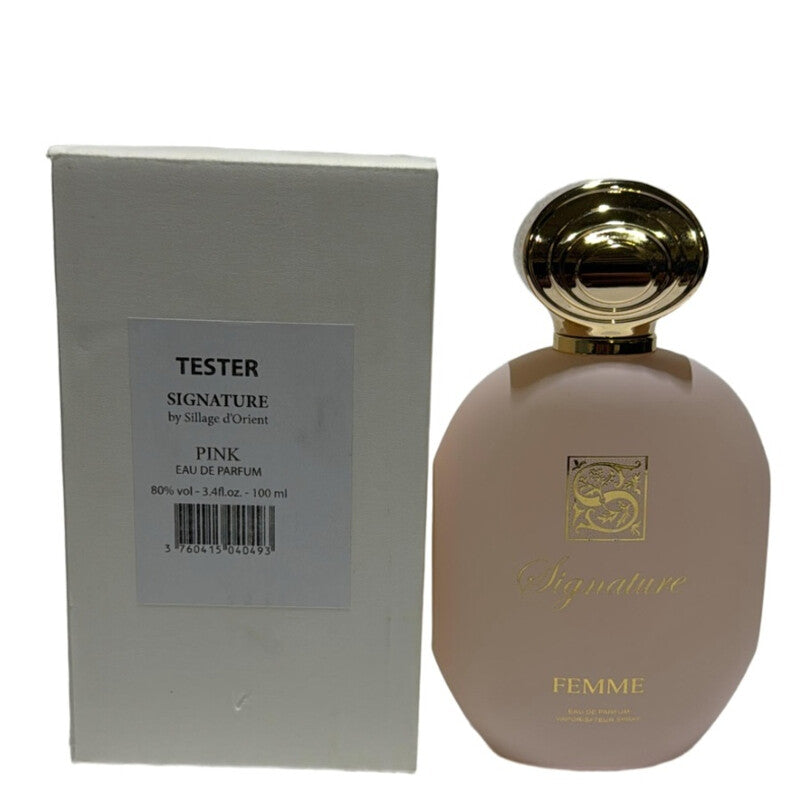 Signature Ladies Pink EDP 3.4 oz (Tester) Fragrances - Luxurious Fragrance Available Online in Hong Kong & China