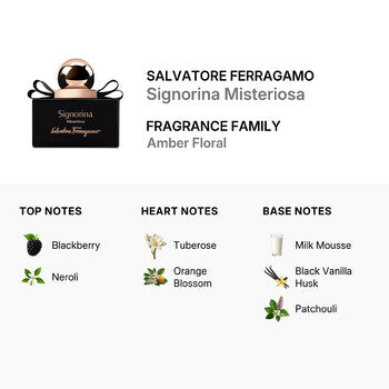 Salvatore Ferragamo Signorina Misteriosa / S. Ferragamo EDP Spray 3.4 oz (100 ml) (w) - Luxurious Fragrance Available Online in Hong Kong & China