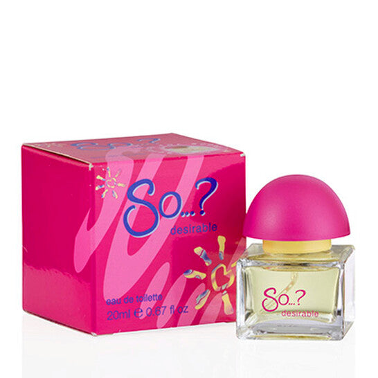 So...? So...desirable/so...? EDT Spray 0.67 oz (20 Ml) (w) - Luxurious Fragrance Available Online in Hong Kong & China