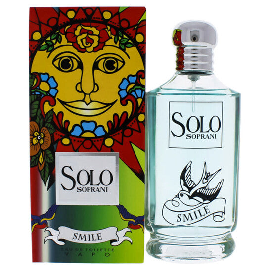 Luciano Soprani Solo Soprani Smile by Luciano Soprani for Women - 3.3 oz EDT Spray - Luxurious Fragrance Available Online in Hong Kong & China
