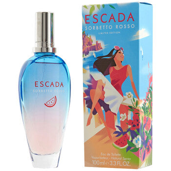Escada Sorbetto Rosso by Escada for Women - 3.3 oz EDT Spray (Limited Edition) (Wholesale) - Luxurious Fragrance Available Online in Hong Kong & China