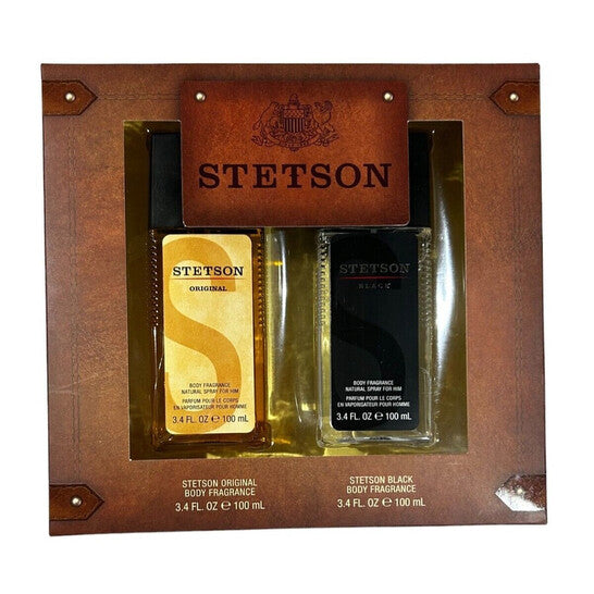 Stetson Men's Original and Black Set Gift Set - Luxurious Fragrance Available Online in Hong Kong & China