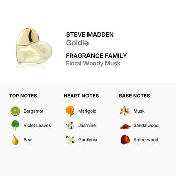 Steve Madden Ladies Goldie EDP 1.0 oz Fragrances (Wholesale) - Luxurious Fragrance Available Online in Hong Kong & China
