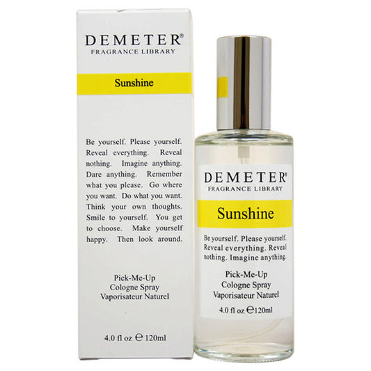 Demeter Sunshine by Demeter for Unisex - 4 oz Cologne Spray - Luxurious Fragrance Available Online in Hong Kong & China