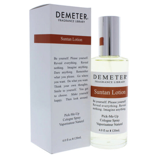 Demeter Suntan Lotion by Demeter for Women - 4 oz Cologne Spray (Wholesale) - Luxurious Fragrance Available Online in Hong Kong & China