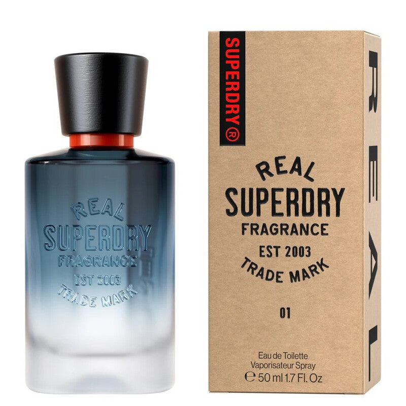Superdry Men's Real Superdry 01 EDT Spray 1.7 oz Fragrances (Wholesale) - Luxurious Fragrance Available Online in Hong Kong & China