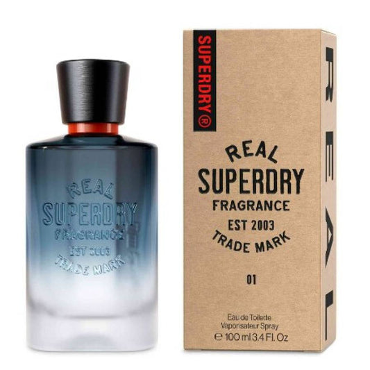 Superdry Men's Real Superdry 01 EDT Spray 3.4 oz Fragrances (Wholesale) - Luxurious Fragrance Available Online in Hong Kong & China