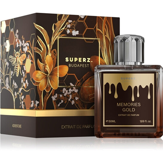 Superz. Unisex Memories Gold Extrait de Parfum Spray 1.7 oz Fragrances - Luxurious Fragrance Available Online in Hong Kong & China