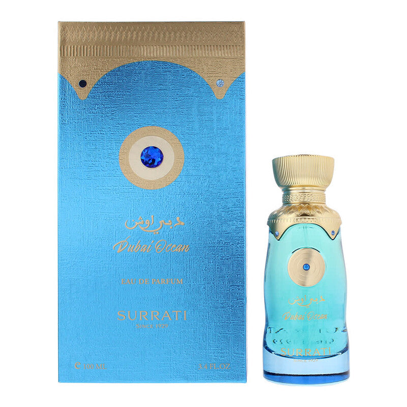 Surrati Perfume Unisex Dubai Ocean EDP Spray 3.4 oz Fragrances (Wholesale) - Luxurious Fragrance Available Online in Hong Kong & China