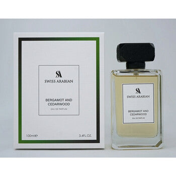 Swiss Arabian Men's Bergamot And Cedarwood EDP Spray 3.4 oz - Luxurious Fragrance Available Online in Hong Kong & China