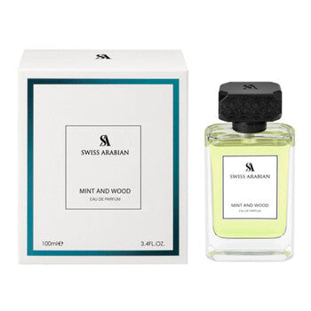 Swiss Arabian Men's Harmony Mint And Wood EDP Spray 3.4 oz (Wholesale) - Luxurious Fragrance Available Online in Hong Kong & China